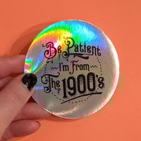 Image 2 of From the 1900's | Circle Holographic Sticker