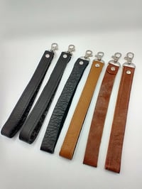 Genuine leather key fobs - 5 Variants
