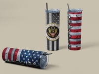 Image 1 of U.S.A. Air Force 20oz Thermal Tumbler