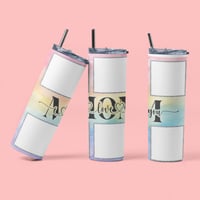 Image 1 of Customizable Mothers Day 20oz Thermal Tumbler. 