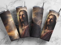 Image 2 of Jesus 20oz Thermal Tumbler