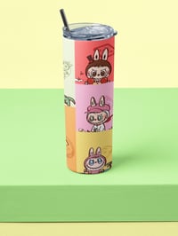 Image 3 of Doll 20oz Tumbler With Straw and Leak-Proof Lid