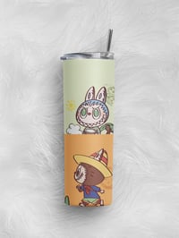 Image 4 of Doll 20oz Tumbler With Straw and Leak-Proof Lid