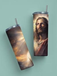 Image 5 of Jesus 20oz Thermal Tumbler