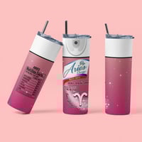 Image 3 of Horoscope 20oz Thermal Tumbler.