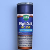 Image 2 of LIQS Might Quit My Job 20oz Thermal Tumbler.