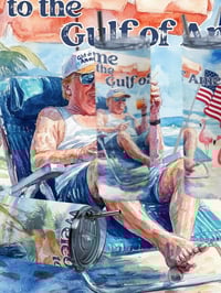 Image 3 of Gulf Of America 20oz Thermal Skinny Tumbler. 