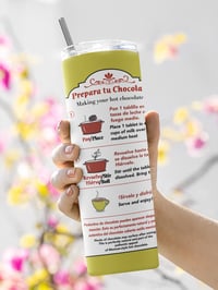 Image 3 of Chocolate Abuelita 20oz Skinny Tumbler.