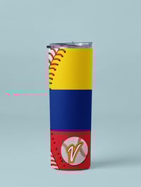 Image 4 of Venezuela Baseball Thermal 20oz Tumbler