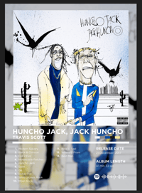 Image 1 of Travis Scott x Huncho Jack Graphic Tee