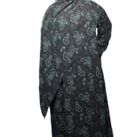 Image 1 of Shimmery double chiffon closed abaya 
