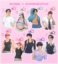 (PRE-ORDER) KPOPNEW - KEYCHAINS