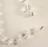 Image 2 of Crystal Quartz Bauble Necklace