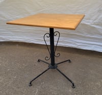 Image 1 of Upcycled Bistro Table