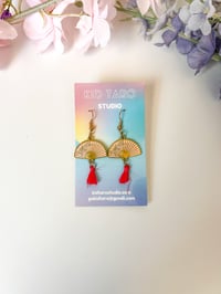 Image 3 of Fan Earrings