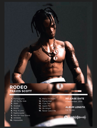 Image 1 of Travis Scott “Rodeo” Graphic Tee