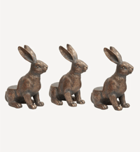 Image 3 of Rabbit Pot Feet - Set of Three 