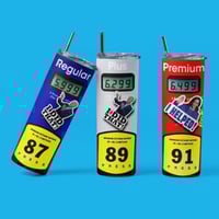 Image 6 of 20oz Thermal Tumbler with Straw - "Gas Price Memories" Edition