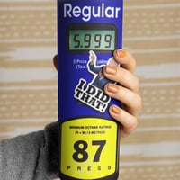 Image 7 of 20oz Thermal Tumbler with Straw - "Gas Price Memories" Edition