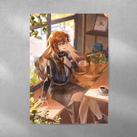 Signed Mina Poster Cafe- 11x17 *PREORDER*