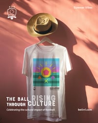 Image 1 of The Ball Rising Through Culture t-shirt