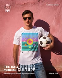 Image 4 of The Ball Rising Through Culture t-shirt