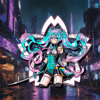 Cyber Sakura ninja idol 🌸🥷 
