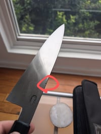 Image 2 of 240mm ashigaru gyuto #37 (cosmetic blemish)