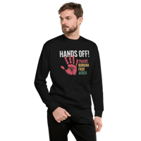 Image 5 of Hands off Traore Burkina Faso Africa Ibrahim Traoré Unisex Premium Sweatshirt