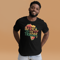 Image 2 of Burkina Faso African Africa for Ibrahim Traoré Unisex t-shirt