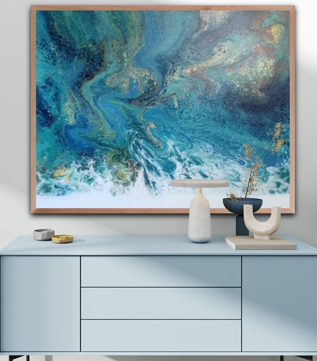 Blue Dreams 120-90 cm