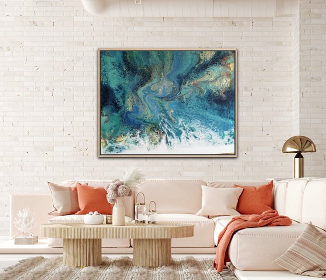 Blue Dreams 120-90 cm