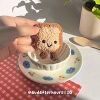 Crochet Toast Charm