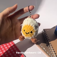 Crochet Egg Charm
