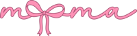 Image 2 of "Mama" Bow Tee – Coquette Edition