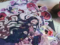 Image 2 of Misc Large Stickers {Holo/glitter}