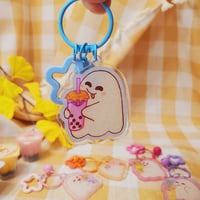 Image 1 of Boba Ghost ~ Keychains