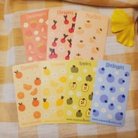 Image 5 of Fruits ~ Sticker Sheets