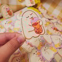 Image 2 of Boba Ghosts ~ Stickers