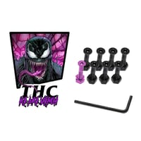 VENOM - 1" ALLEN BOLTS - PURPLE