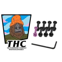 SASSY - 1" ALLEN BOLTS - PURPLE