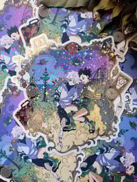 Image 3 of ✧ Adventure ✧ Holo/Glitter Sticker