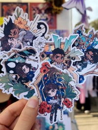 Image 1 of ♡ Jayce & Viktor ♡ Glitter Stickers