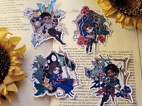 Image 3 of ♡ Jayce & Viktor ♡ Glitter Stickers