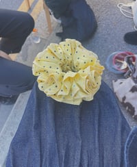 Image 2 of Limoncello Ruffle Scrunchie 