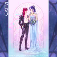 Image 3 of ARCANE LOVERS - JAYVIC, CAITVI , TIMEBOMB [Prints]
