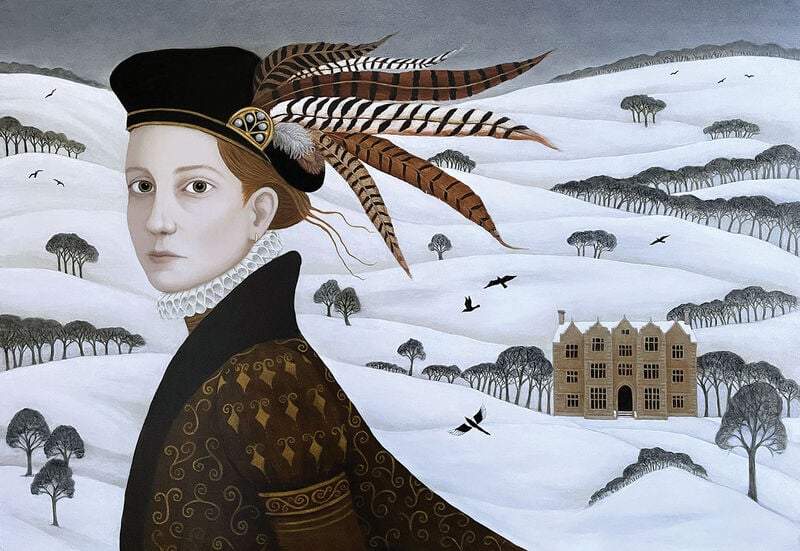 Image of Rosalind Lyons - 'A Sad Tale's Best For Winter' - Signed Limited Edition Fine Art Print