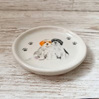 Image 3 of Two Little Dogs Handmade Ceramic Dish