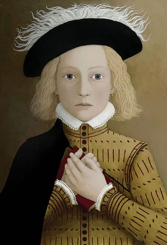 Image of Rosalind Lyons - 'Before 'T'is A Peascod' - Signed Limited Edition Fine Art Print