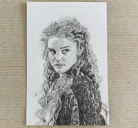 Padme Original Pencil Drawing